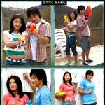 권상우,하지원 화보 김하늘때와 <b>달리</b> 남매같아