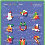 2005<b>christmas</b> seal
