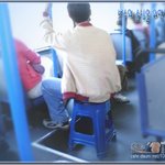 손님을 위한 버스운전기사의 배려