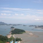 <b>선유</b>도 망주봉에서 본 명사십리 해수욕장