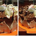 choco chiffon <b>cake</b>...♡