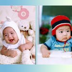 지원이 <b>백일</b>사진