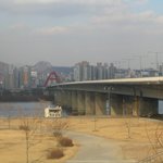 겨울햇살속의 <b>서강</b>대교