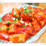 '맛나김밥 부산<b>오뎅</b>' 의 떡볶이.