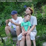 아들가족의 미소