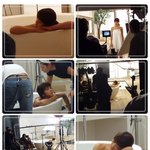 김옥빈 cf 촬영속, <b>욕조</b>에서 뭐하지..