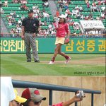 황신혜 잠실<b>구장</b>에서 만나다