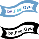 "feelgyu" 새로운 로고 디자인