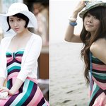 김민정vs<b>홍수아</b> 같은 드레스 다른 느낌