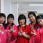 이번 응원전을 대비한 <b>딸</b>과 그<b>친구</b>들~