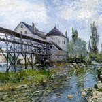 provencher's mill at moret