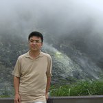 대만 양명산 <b>화산</b> 앞에서