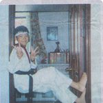 강동원 5학년 때 태권<b>도복</b> 입고 찍은 사진