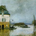 말리 항구의 홍수