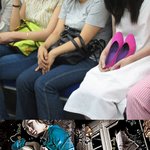 공포영화 ‘<b>분홍</b>신 지하철 퍼포먼스 이색 홍보