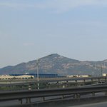 아차산전경과 <b>산업</b>도로