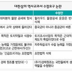 수정되는 교과서 근현대사 내용(제발 많이 봐주세요)