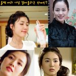 <b>올백</b>머리가 잘 어울리는 여자 연예인들