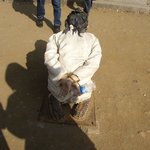 사또를 노리는 <b>농민</b>의 손
