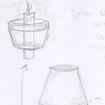 우유케이스로만든 촛불시위용 케이스.