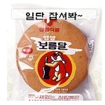추억의 보름달빵과 바나나우유.