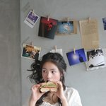 민효린 햄버거만한 얼굴크기