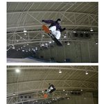 김지석, 실내<b>보드</b>장에서 보딩하는 최근 직찍