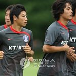 연습을 너무 열심히 해서 까맣게 탄 <b>선수들</b>~