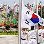 <b>베이징</b>에 울려퍼지는 애국가