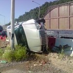 (사진有)교통사고났는데 웃으면서 <b>박수</b>치던 트럭아저씨