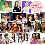 다정한 소녀시대 멤버들과 <b>윤아</b> ~