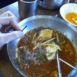 유천 <b>칡냉면</b>(풍납동점)을 먹다가 ' 피복 전선줄' 이 나왔습니다...