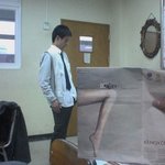 고딩의 <b>아찔</b>한 각선미