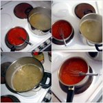 스파게티에 밥 비벼먹었다<b>길레</b> 그대로 해봤는데..사진有