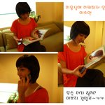 이소연, 미용실에서 <b>차례</b> 기다리는 중  직찍~