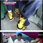 션과 딸 하음이의 커플신발~