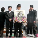 [이은주 장례식] 김정현,"은주의 마지막을 함께.."