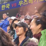 원빈 축구 경기장 직찍, 완벽<b>미남</b>