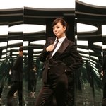 모델<b>출신</b> 한예슬의 브라광고 촬영현장 모습