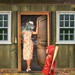 똑똑한 빨간 모자는 야구<b>배트</b> 들고 간다ㅋㅋㅋ