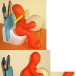 <b>볼일</b>보는 책상 위 사무용품 정리함ㅋ