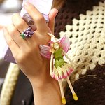 잠자는 <b>숲속</b>의 요정 핸드폰 고리