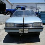 차가 <b>수박</b>이냐? 반으로 가르게..