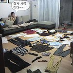 아빠가 <b>빨래</b> 말리는 방법