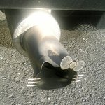 <b>헬로</b> 키티 자동차 배기가스관