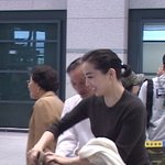 추석 지내러 입국한 <b>노현정</b>
