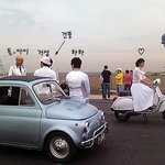 무한도전 식구들 드디어 카드<b>cf</b>찍다~한가인과함께