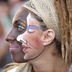 페인팅 한번에 두 명의 미녀로~ㅎ