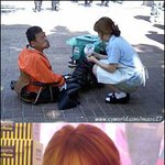 빵먹이는 아가씨 길지빈 - 길자빈 파리바게뜨 빵집 아가씨