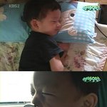 눈웃음이 똑같이 닮은 김창렬과 아들 <b>주환</b>이!ㅎ